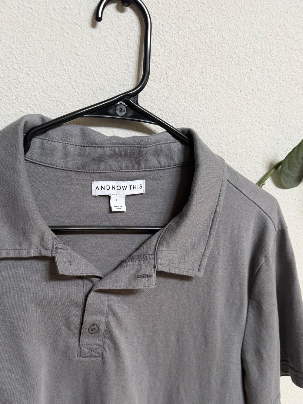 Nordstrom Men's Gray Polo Shirt